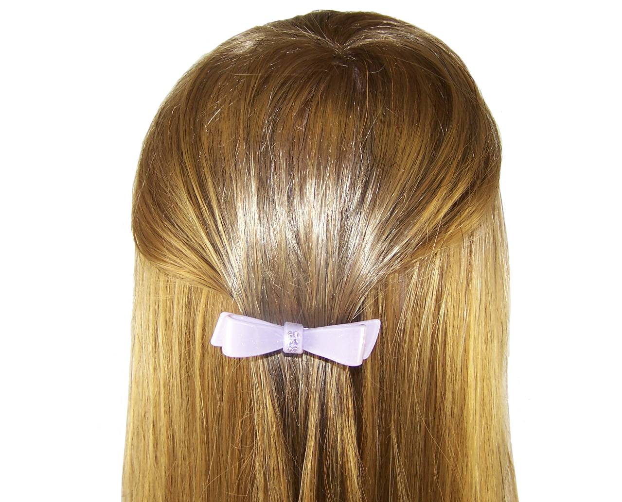 Girls lilac sparkly hair slide