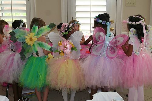 Fairy themed birthday party