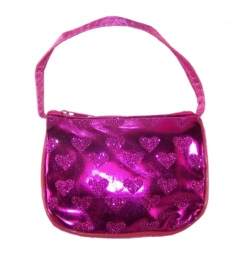 Girls heart purse-2970