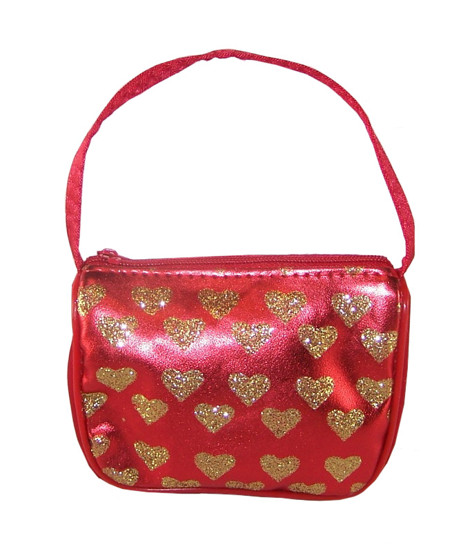 Girls heart purse-2969