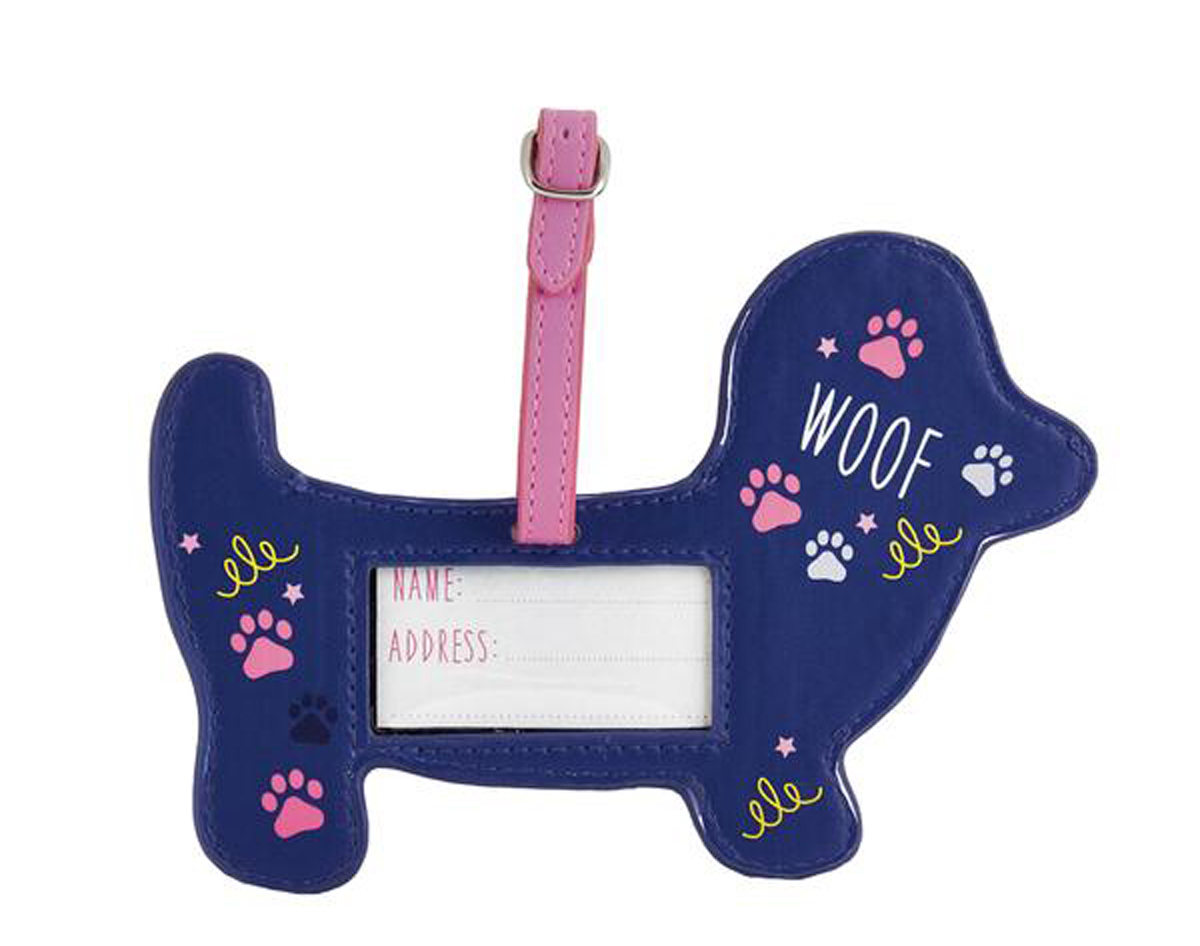 Childrens Pets chunky luggage tag-5506