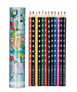 Jungle theme colouring pencil set