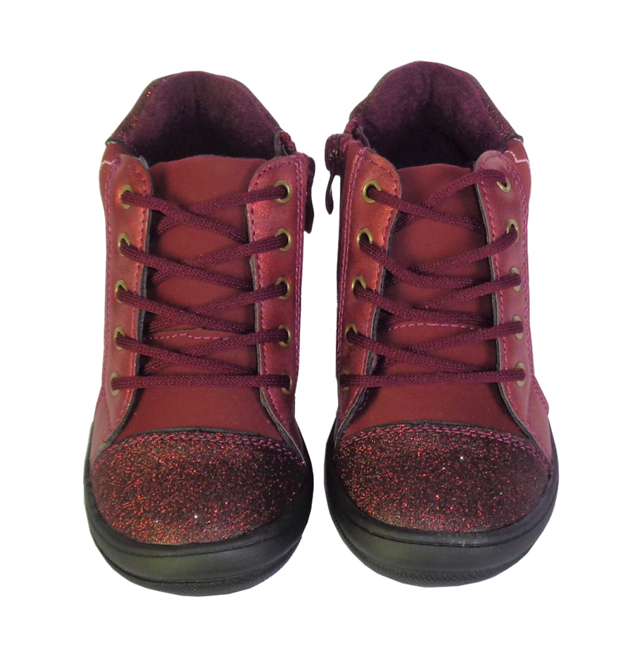 girls red sparkly boots