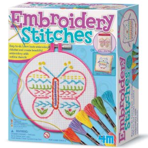 Children's Embroidery Stitches Craft Set