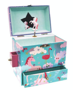 Girls Magical Fantasy Musical Jewellery Box with Drawers