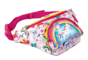 Girls Cute Rainbow Fairy Adjustable Belt Bag